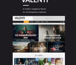 Valenti  WordPress HD Review Magazine News Theme
