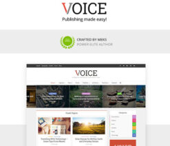 Voice  Clean News/Magazine WordPress Theme