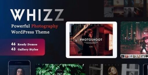 WHIZZ  - Photography WordPress Theme