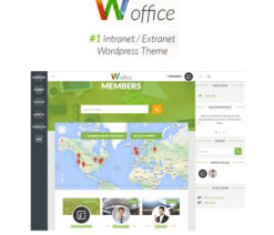 Woffice  Intranet/Extranet WordPress Theme