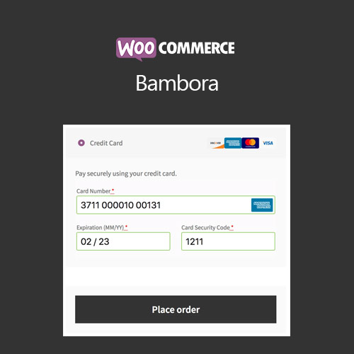 WooCommerce Bambora (Beanstream)