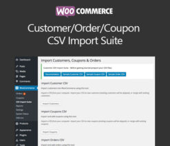 WooCommerce Customer/Order/Coupon CSV Import Suite