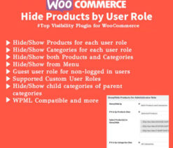 WooCommerce Hide Products by User Roles