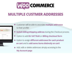 WooCommerce Multiple Customer Addresses