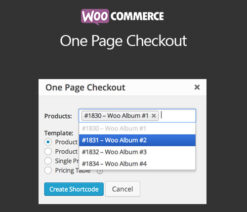 WooCommerce One Page Checkout