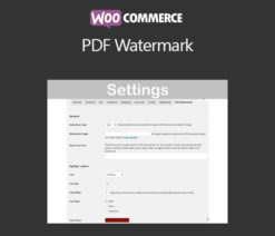 WooCommerce PDF Watermark