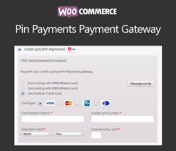 WooCommerce Pin Payments Payment Gateway