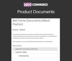 WooCommerce Product Documents