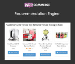 WooCommerce Recommendation Engine