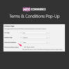 WooCommerce Terms and Conditions Popup