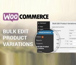 Woocommerce Bulk Edit Variable Products & Prices