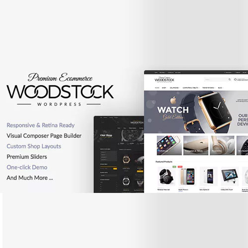 Woodstock  Electronics Responsive WooCommerce Theme