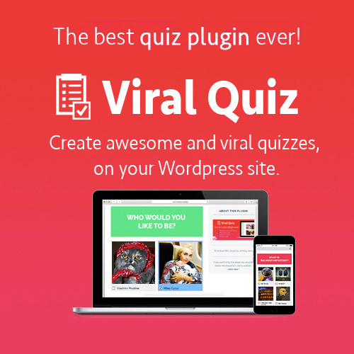 WordPress Viral Quiz  BuzzFeed Quiz Builder