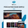 Wpcast  Audio Podcast WordPress Theme