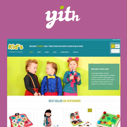 YITH Kidshop  A Creative Kids E-Commerce Theme