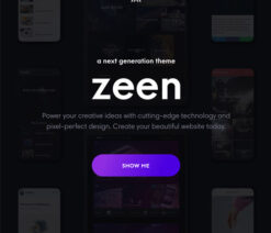 Zeen | Next Generation Magazine WordPress Theme