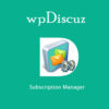 wpDiscuz  Subscription Manager