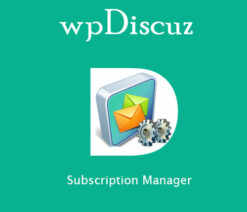 wpDiscuz  Subscription Manager