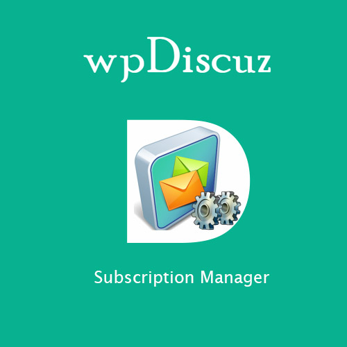 wpDiscuz  Subscription Manager