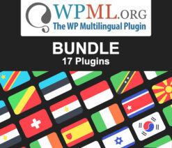 WP Multilingual (WPML)  BUNDLE