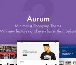 Aurum  - Minimalist Shopping Theme