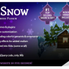 sec Snow  - Christmas Joy Generator