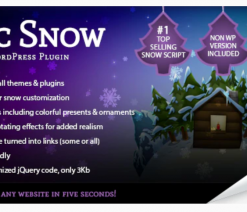 sec Snow  - Christmas Joy Generator