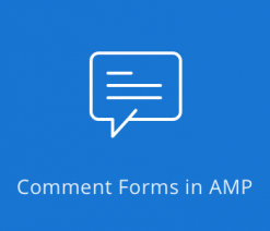 Comment Form for AMP Plugin