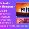 AZ Video and Audio Player for Elementor
