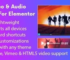 AZ Video and Audio Player for Elementor