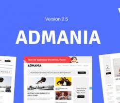 Admania  - Adsense WordPress Theme