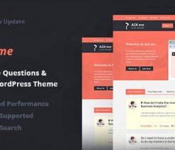 Ask Me  - Questions & Answers Theme