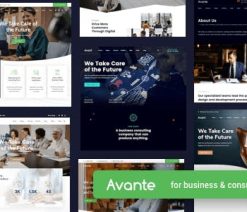 Avante  - Business Consulting Theme
