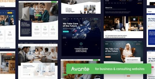 Avante  - Business Consulting Theme