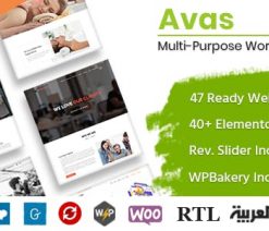 Avas  - Multi-Purpose WordPress Theme
