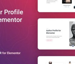 Avatar  - Author Box for Elementor