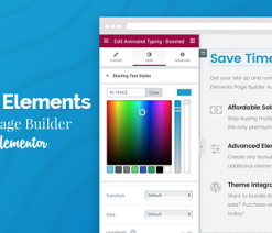 Boosted Elements  - Add-on for Elementor