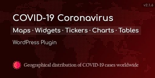 COVID- Coronavirus  - Live Maps & Widgets