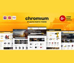 Chromium  Auto Parts Shop WordPress WooCommerce Theme