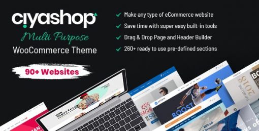 CiyaShop  - Multi-Purpose WooCommerce