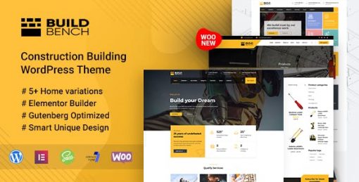 Buildbench  - Construction Building Theme