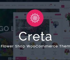 Creta  - Flower Shop WooCommerce Theme