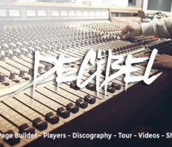 Decibel  - Professional Music WordPress Theme