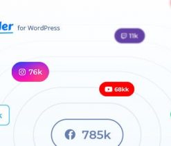 Foller  - Social followers bar for WordPress