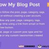 Follow My Blog Post Plugin