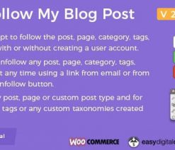 Follow My Blog Post Plugin