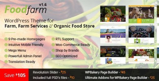 FoodFarm  - Farm & Organic Food Store