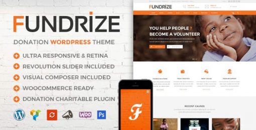 Fundrize  - Donation & Charity WordPress Theme