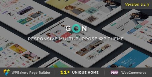 Gon  - Multi-Purpose WordPress Theme