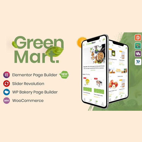 GreenMart  Organic & Food WooCommerce WordPress Theme